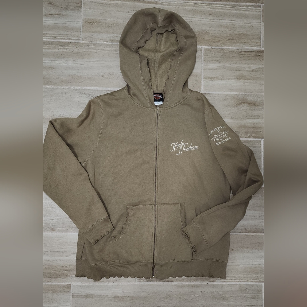 Harley-Davidson zip-up hoodie